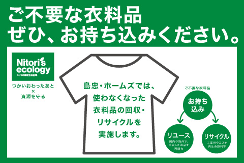 衣料品回収キャンペーン