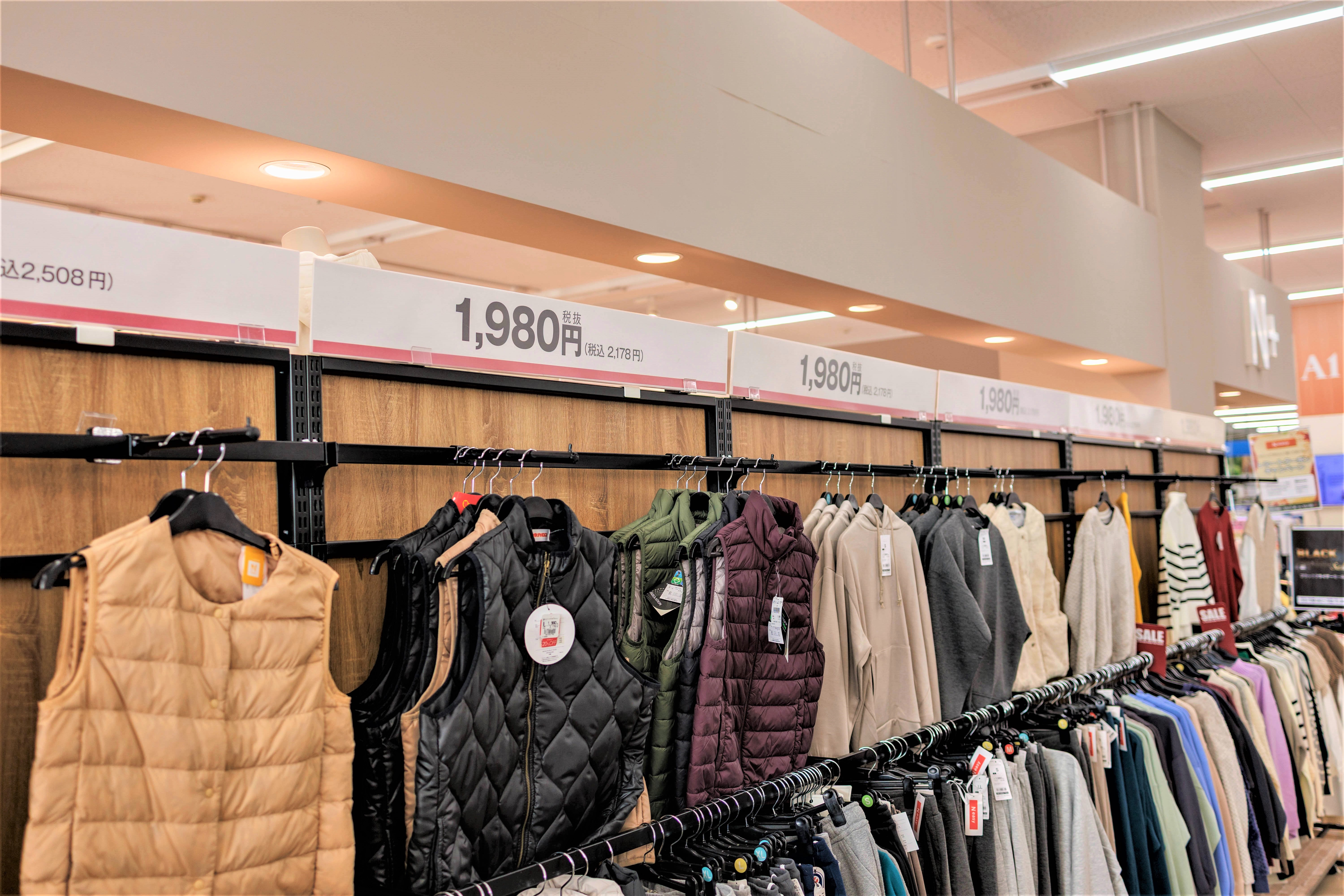 レディス商品売場