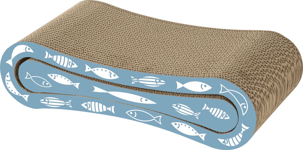 二段式 猫の爪とぎ ベッドタイプ