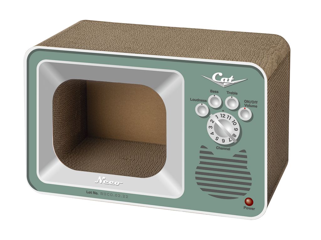 商品名:爪とぎキャットハウス テレビタイプ