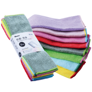 カラフルマイクロファイバーお掃除クロス