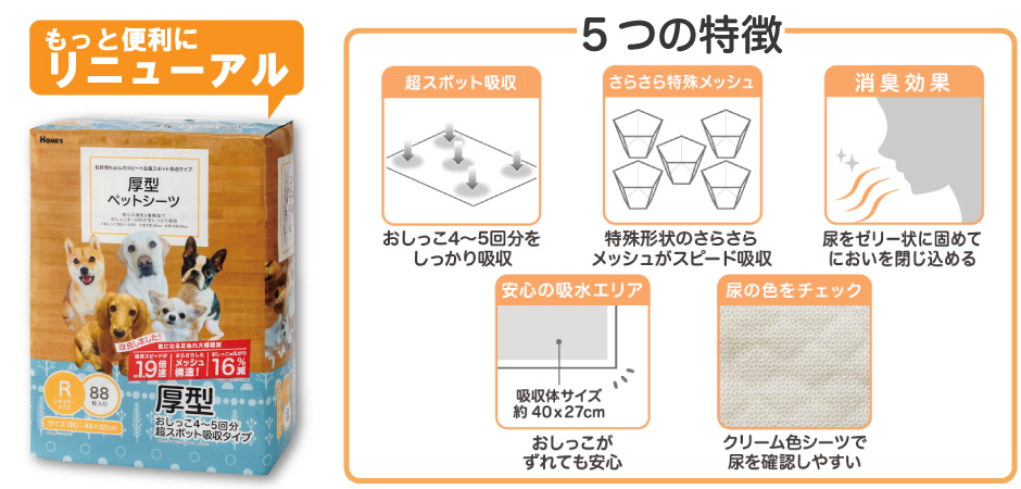 厚型ペットシーツ